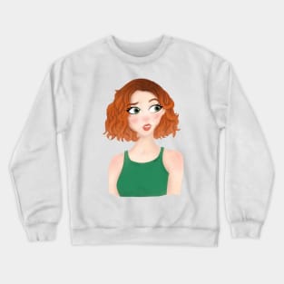 curious suspicion Crewneck Sweatshirt